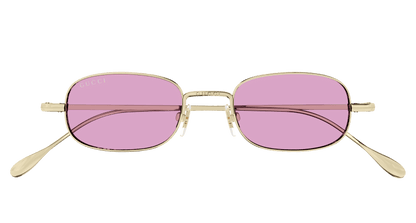 Gold Sunglasses Gucci 889652490618