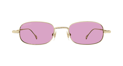 Gold Sunglasses Gucci 889652490618
