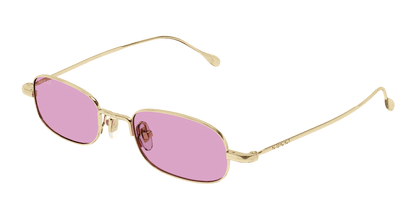 Gold Sunglasses Gucci 889652490618