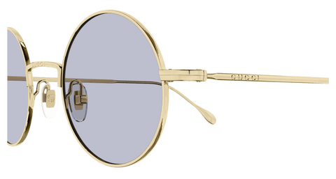 Gold Sunglasses Gucci 889652490656