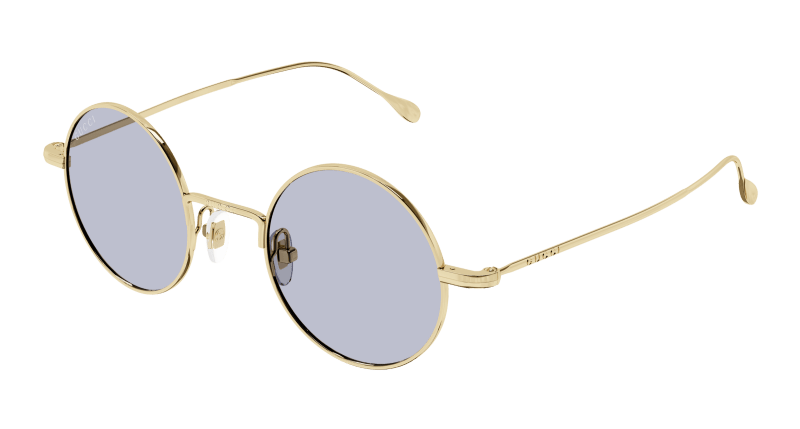 Gold Sunglasses Gucci 889652490656