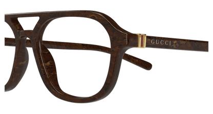 Brown Eyeglasses Gucci 889652498737