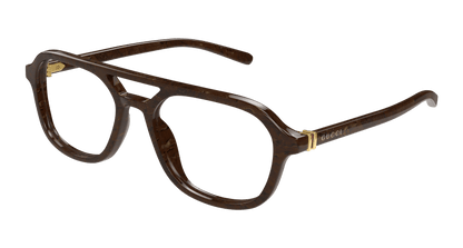 Brown Eyeglasses Gucci 889652498737