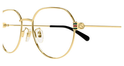 Gold Eyeglasses Gucci 889652501734