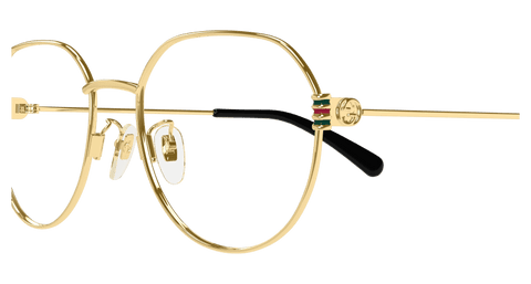 Gold Eyeglasses Gucci 889652501734