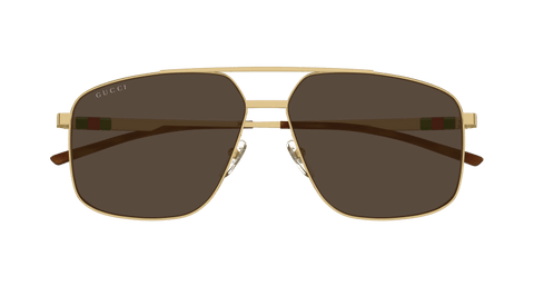 Gold Sunglasses Gucci 889652499918