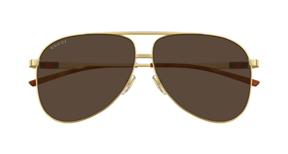 Gold Sunglasses Gucci 889652499963