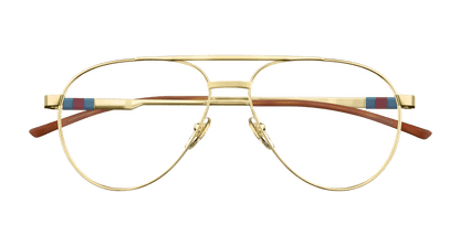 Gold Eyeglasses Gucci 889652500072
