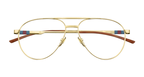 Gold Eyeglasses Gucci 889652500072