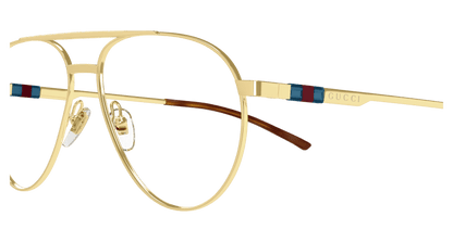 Gold Eyeglasses Gucci 889652500072