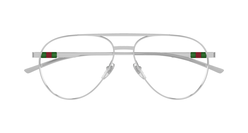 Silver Eyeglasses Gucci 889652500065