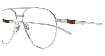 Silver Eyeglasses Gucci 889652500065