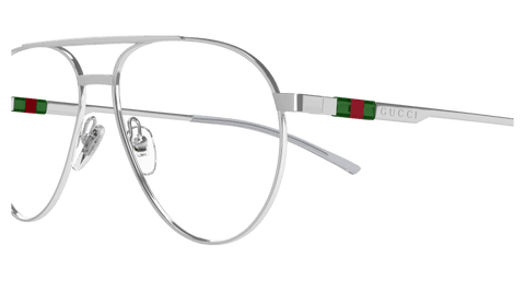 Silver Eyeglasses Gucci 889652500065