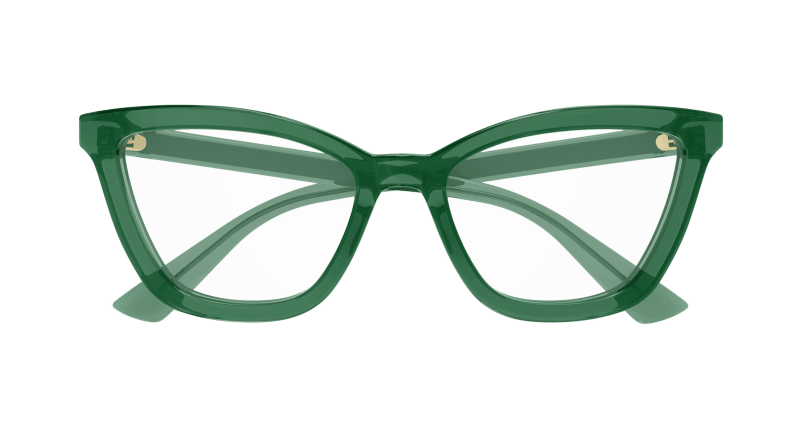 Green Eyeglasses Gucci 889652526065