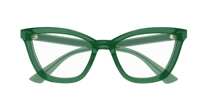 Green Eyeglasses Gucci 889652526065