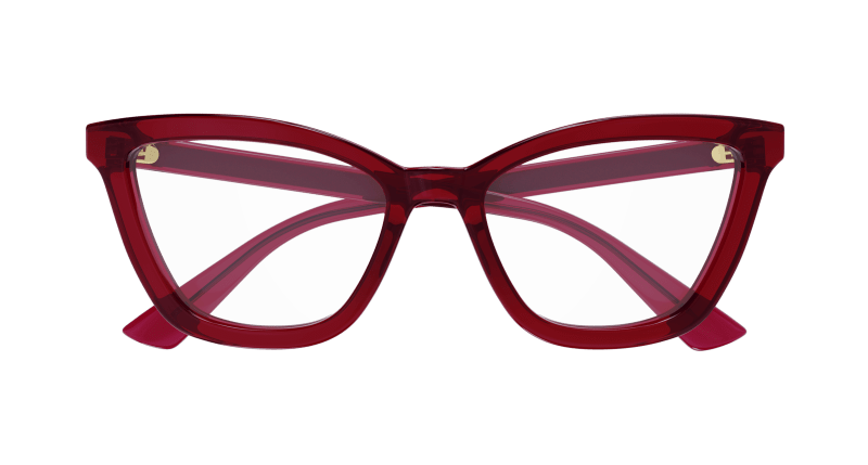 Red Eyeglasses Gucci 889652526058