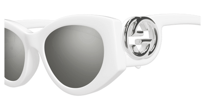 White Sunglasses Gucci 889652499017