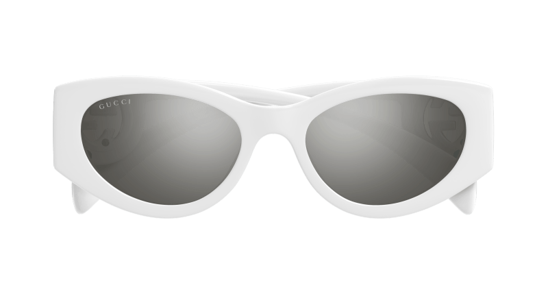 White Sunglasses Gucci 889652499017