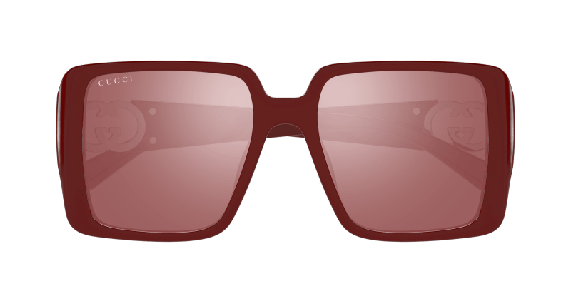 Burgundy Sunglasses Gucci 889652499451