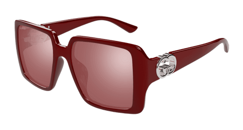 Burgundy Sunglasses Gucci 889652499451