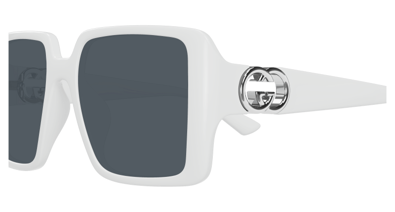 White Sunglasses Gucci 889652499437