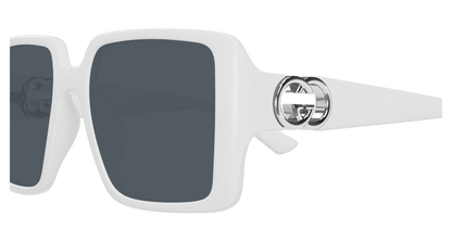 White Sunglasses Gucci 889652499437