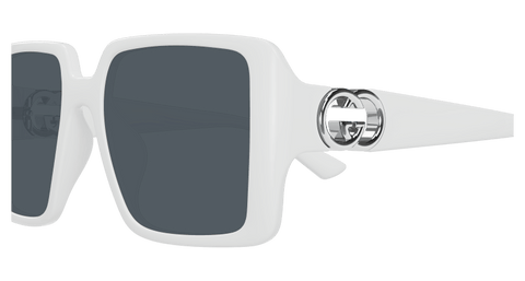 White Sunglasses Gucci 889652499437