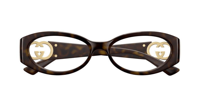 Havana Eyeglasses Gucci 889652499031
