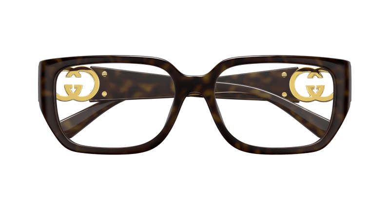 Havana Eyeglasses Gucci 889652501987