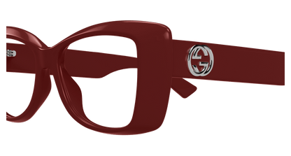 Burgundy Eyeglasses Gucci 889652499642