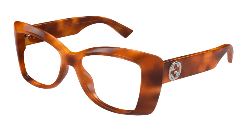 Havana Eyeglasses Gucci 889652499628