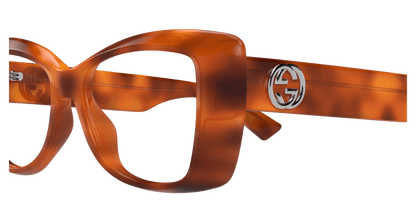 Havana Eyeglasses Gucci 889652499628