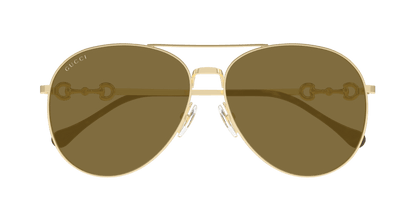 Gold Sunglasses Gucci 889652499666