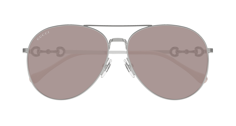 Silver Sunglasses Gucci 889652499697