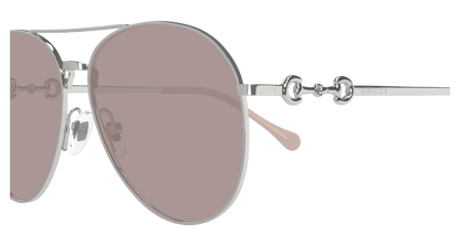 Silver Sunglasses Gucci 889652499697
