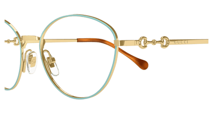 Gold Eyeglasses Gucci 889652499710