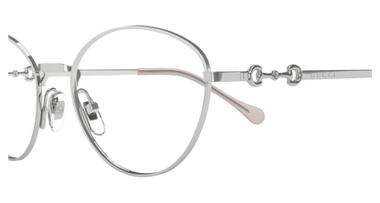 Silver Eyeglasses Gucci 889652499734