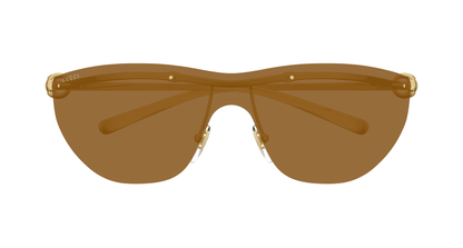 Gold Sunglasses Gucci 889652498409