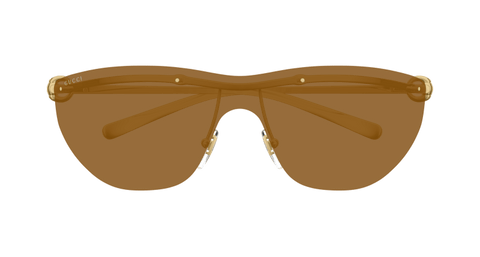 Gold Sunglasses Gucci 889652498409