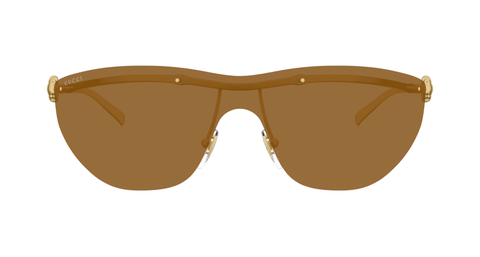 Gold Sunglasses Gucci 889652498409