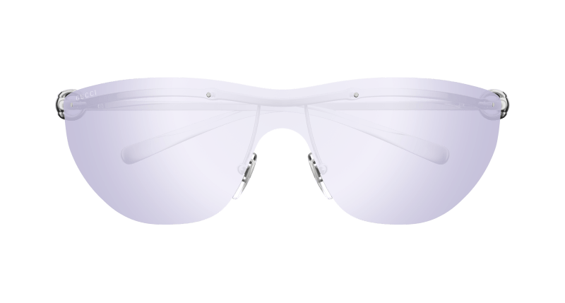Silver Sunglasses Gucci 889652498393