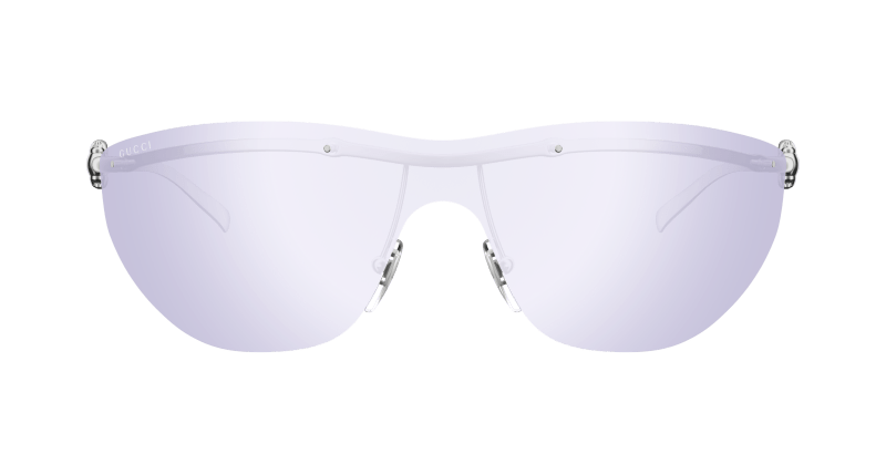 Silver Sunglasses Gucci 889652498393