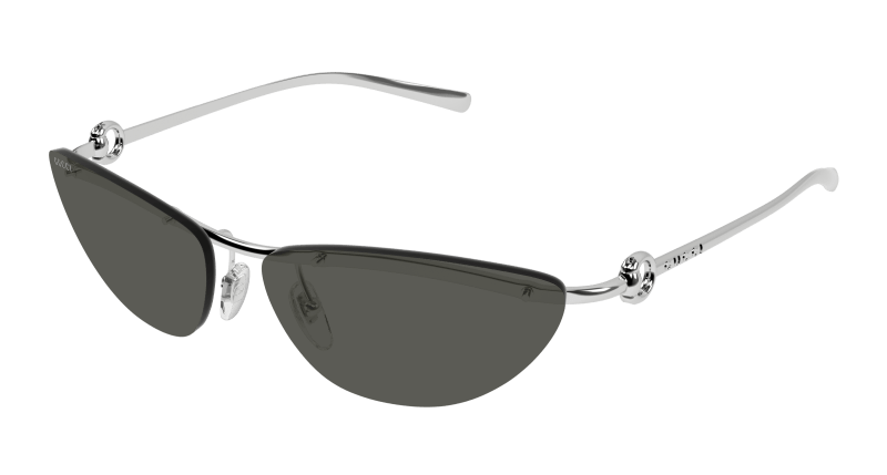 Silver Sunglasses Gucci 889652498430