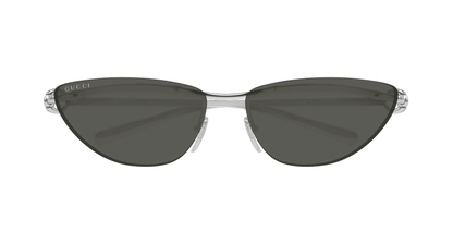 Silver Sunglasses Gucci 889652498430