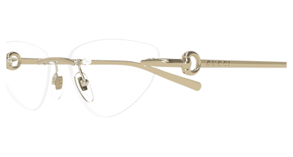 Gold Eyeglasses Gucci 889652498423