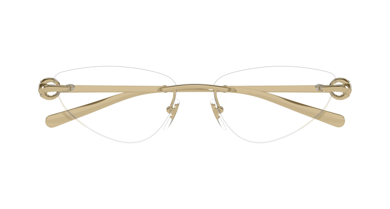 Gold Eyeglasses Gucci 889652498423