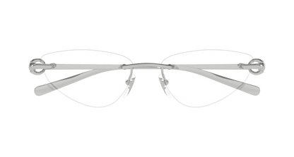 Silver Eyeglasses Gucci 889652498416