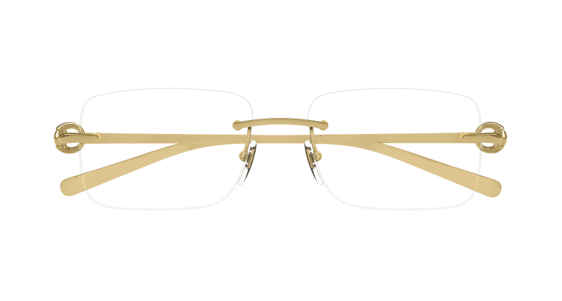 Gold Eyeglasses Gucci 889652498522