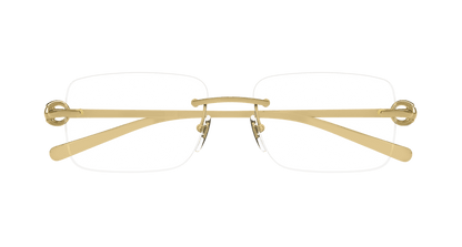 Gold Eyeglasses Gucci 889652498522