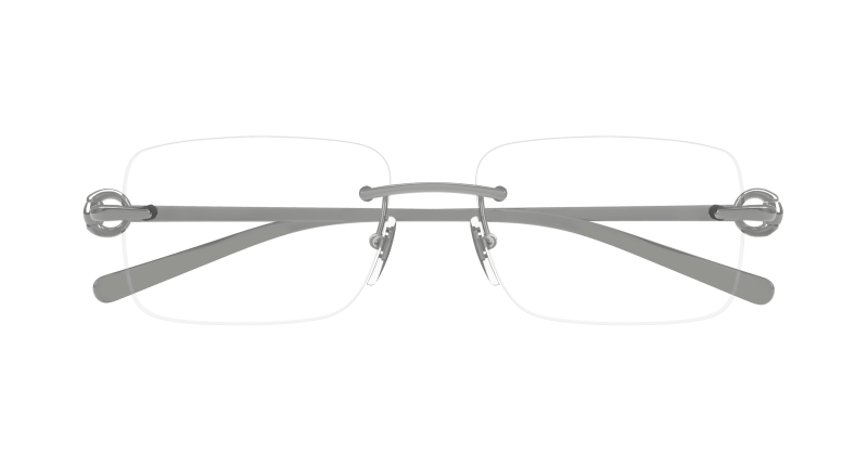 Gunmetal Eyeglasses Gucci 889652498508